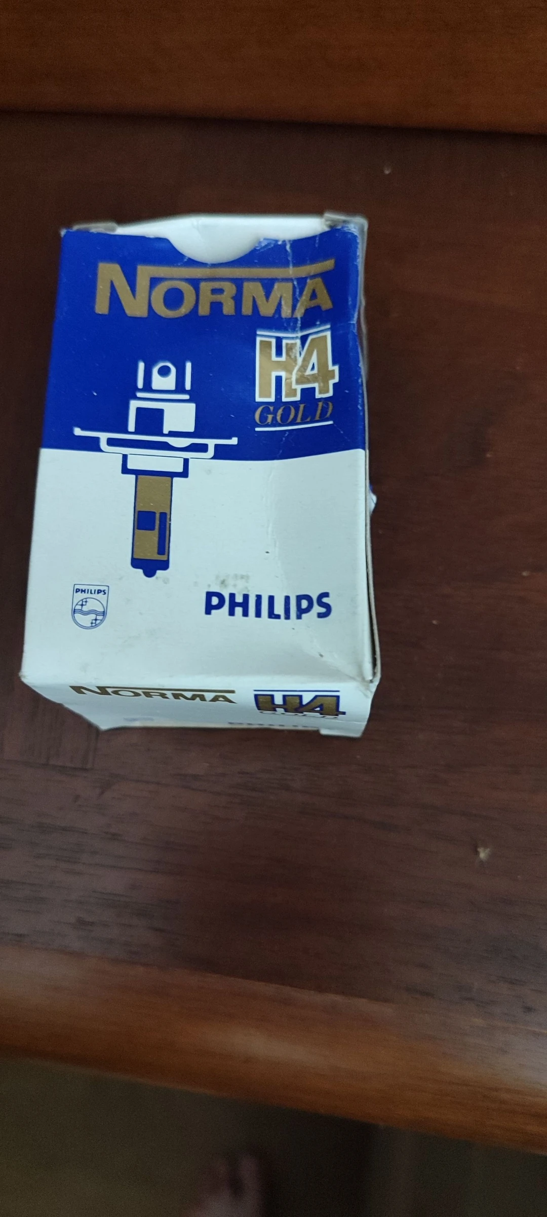 Ampoule halogène Philips Norma iode H4 Gold 12V 60/55W